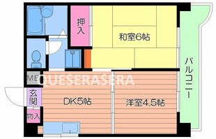 メゾンエイコー赤川の物件間取画像